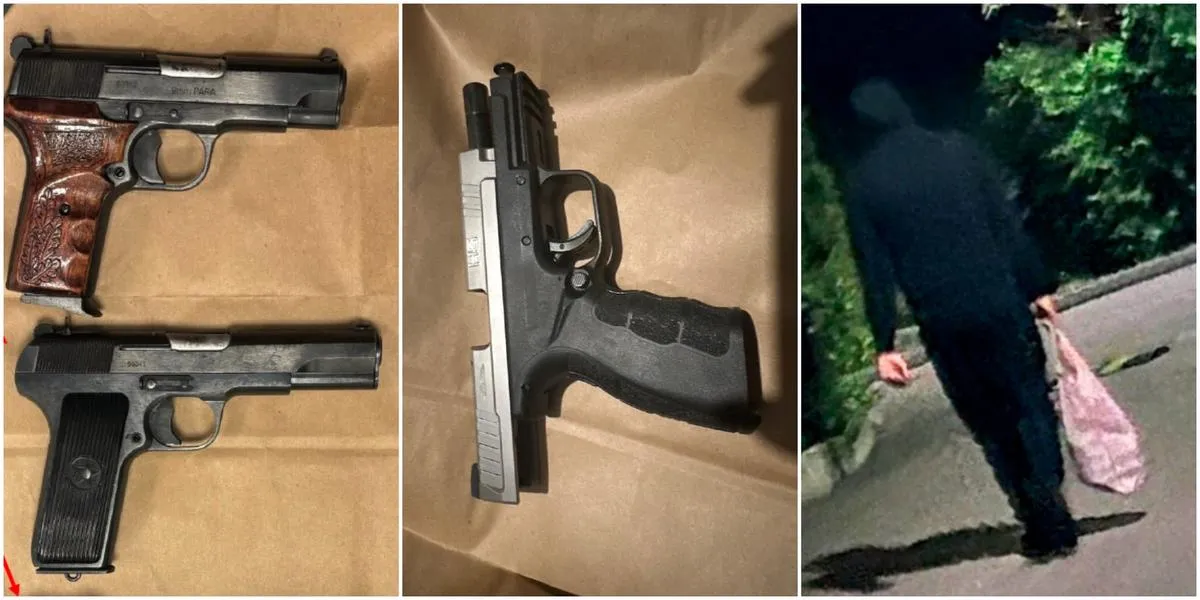 Man döms för sex pistoler och kokainbrott i Göteborg